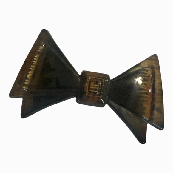Vintage Accessories - Large Vintage French Bow Barrette, Deadstock